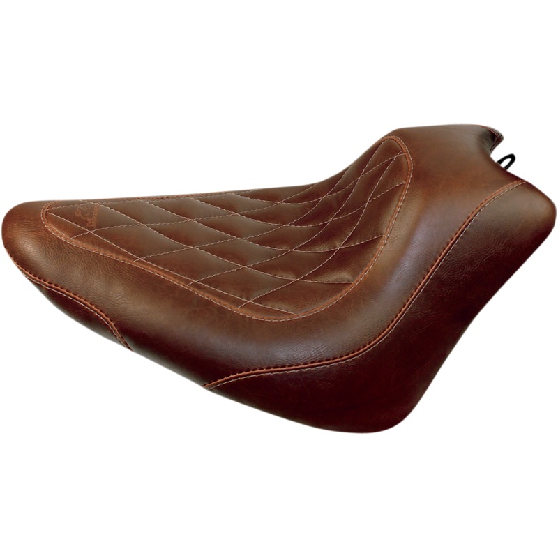 MUSTANG Seat – Wide Tripper* Solo – without Backrest – Diamond – Brown 76766