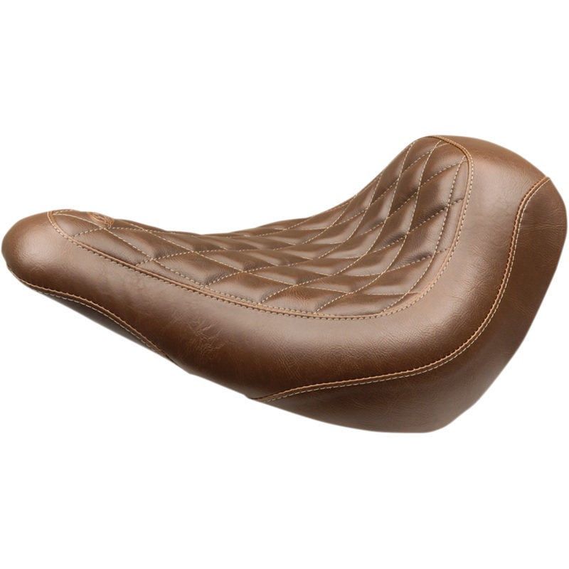 MUSTANG Seat – Wide Tripper* Solo – without Backrest – Diamond – Brown 83041