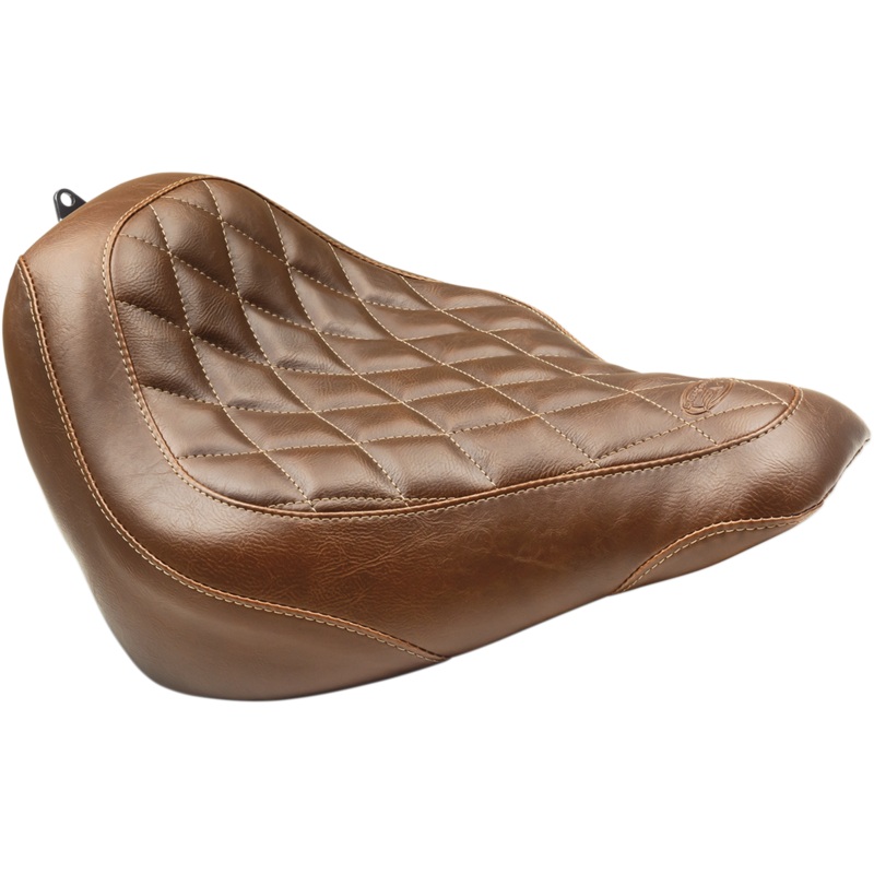 MUSTANG Seat – Wide Tripper* Solo – without Backrest – Diamond – Brown 83053