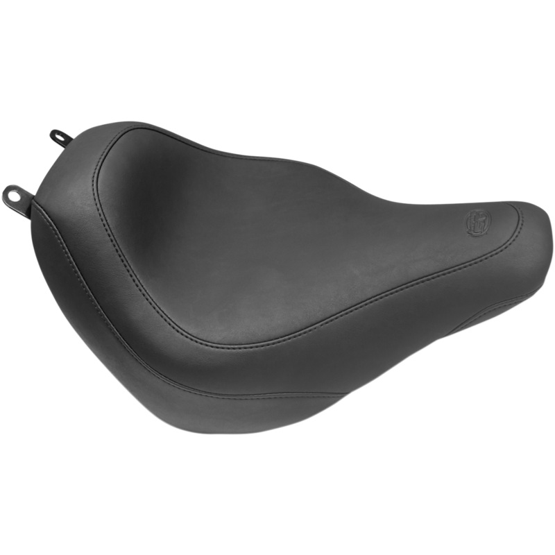 MUSTANG Seat – Wide Tripper* Solo – without Backrest – Smooth – Black 75882
