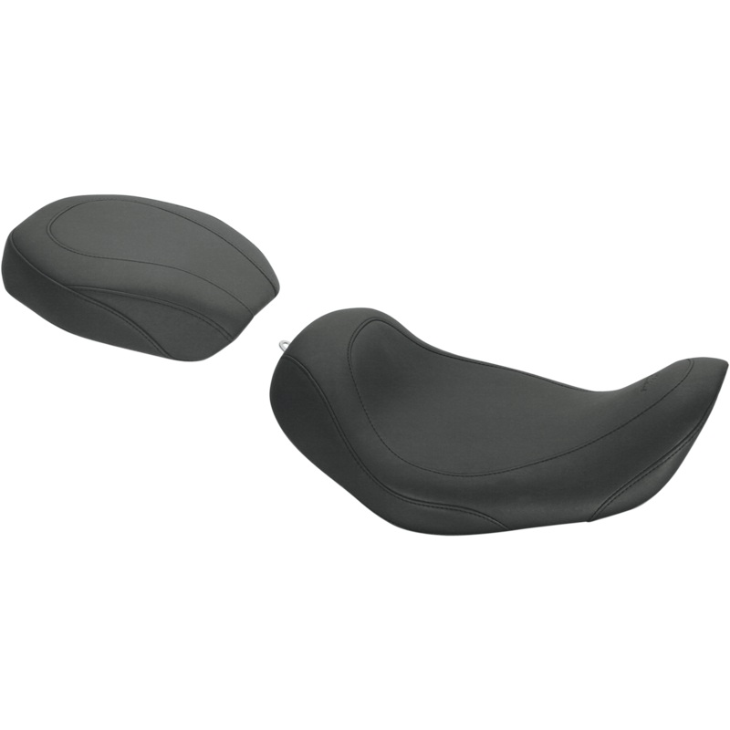 MUSTANG Seat – Wide Tripper* Solo – without Backrest – Smooth – Black 76700
