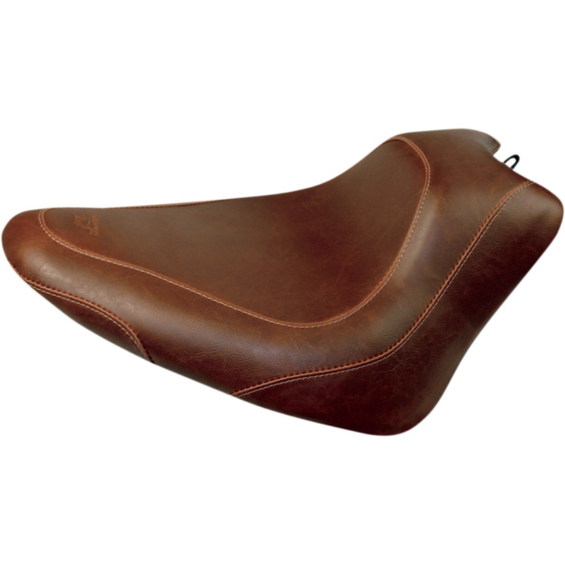 MUSTANG Seat – Wide Tripper* Solo – without Backrest – Smooth – Brown 76764