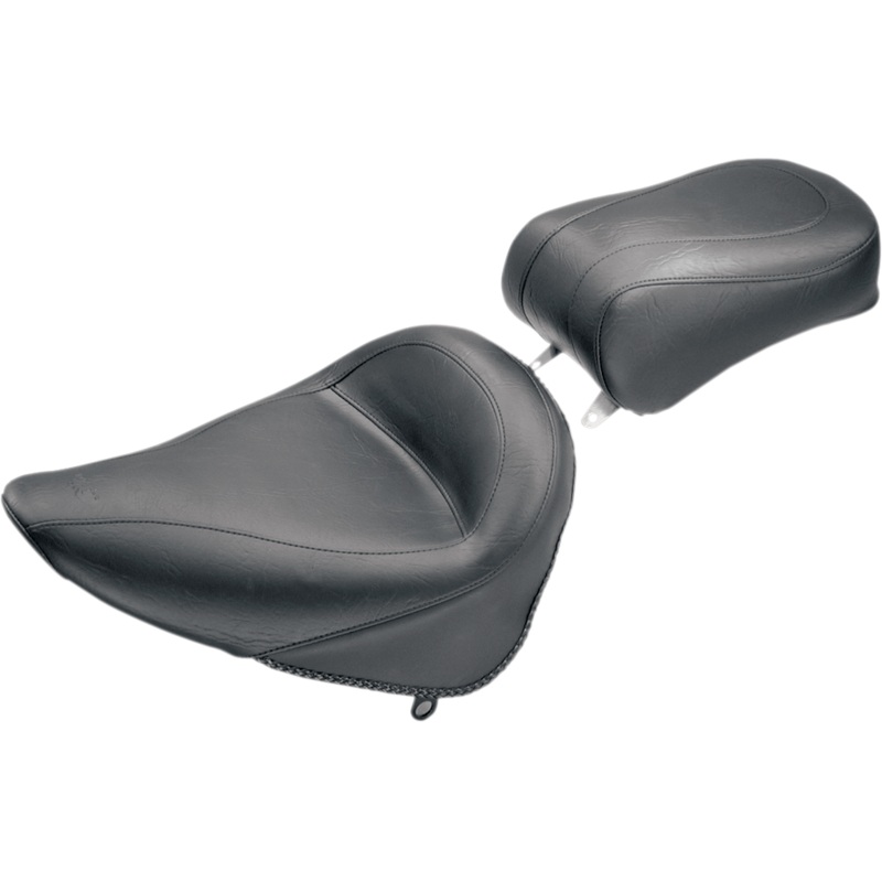 MUSTANG Solo Seat – No Studs – FL/FX ’00-’07 75086