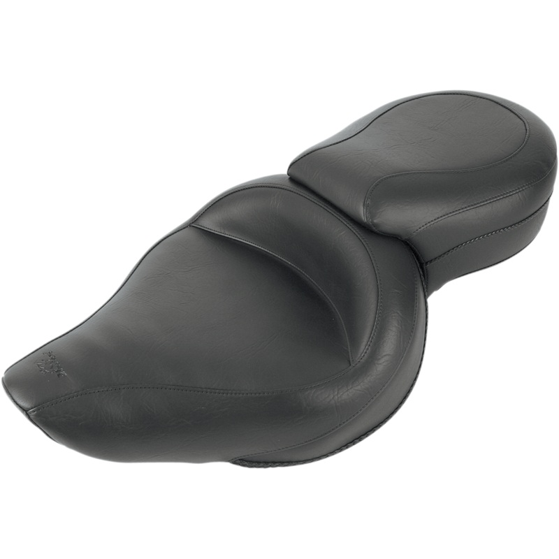 MUSTANG Vintage Style Seat – Wide – Smooth – Black – XL 76141