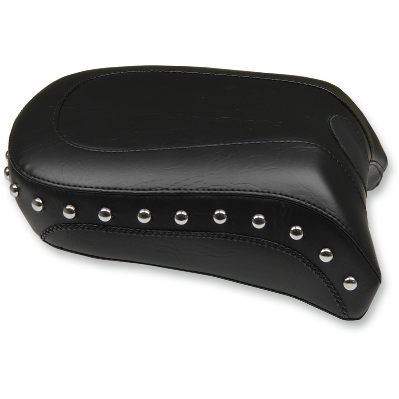 MUSTANG Wide Rear Seat – Studded – Black – FLST ’05-’17 76235