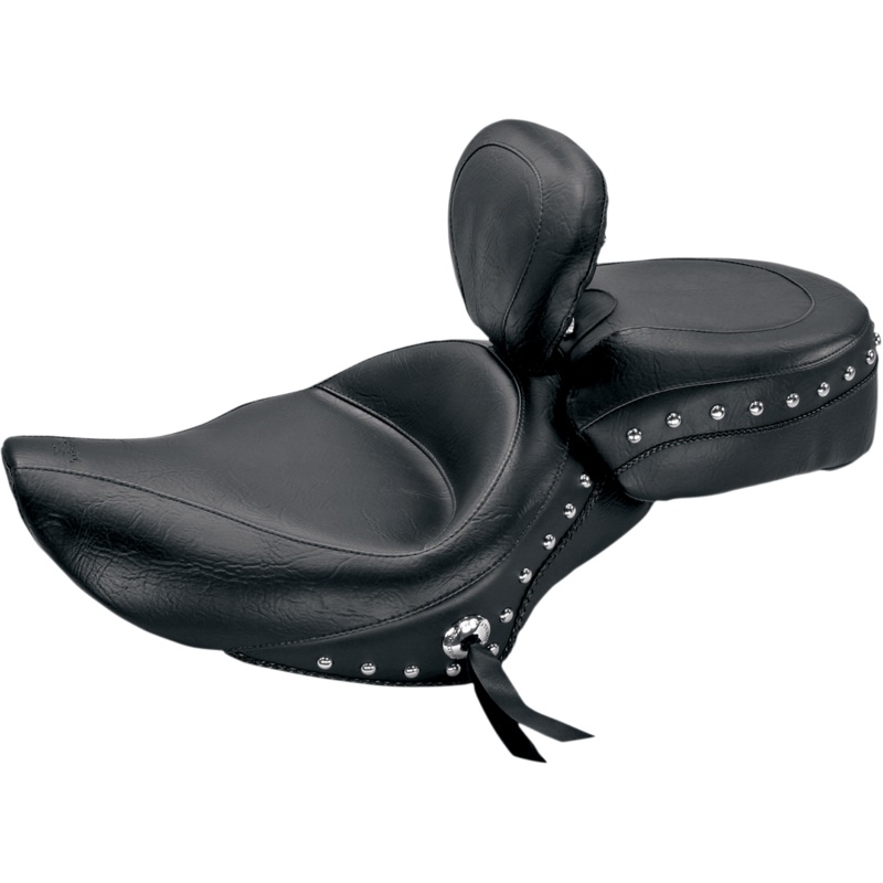 MUSTANG Wide Rear Seat – Studded – Black – XL ’04-’21 79377