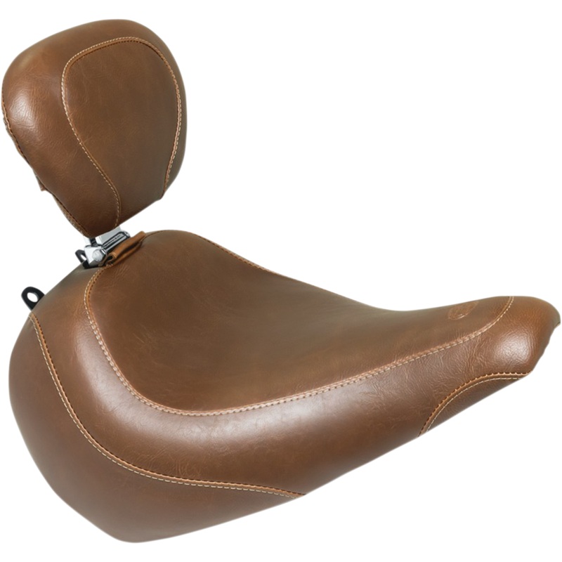 MUSTANG Wide Tripper Seat – Driver’s Backrest – Brown 83019