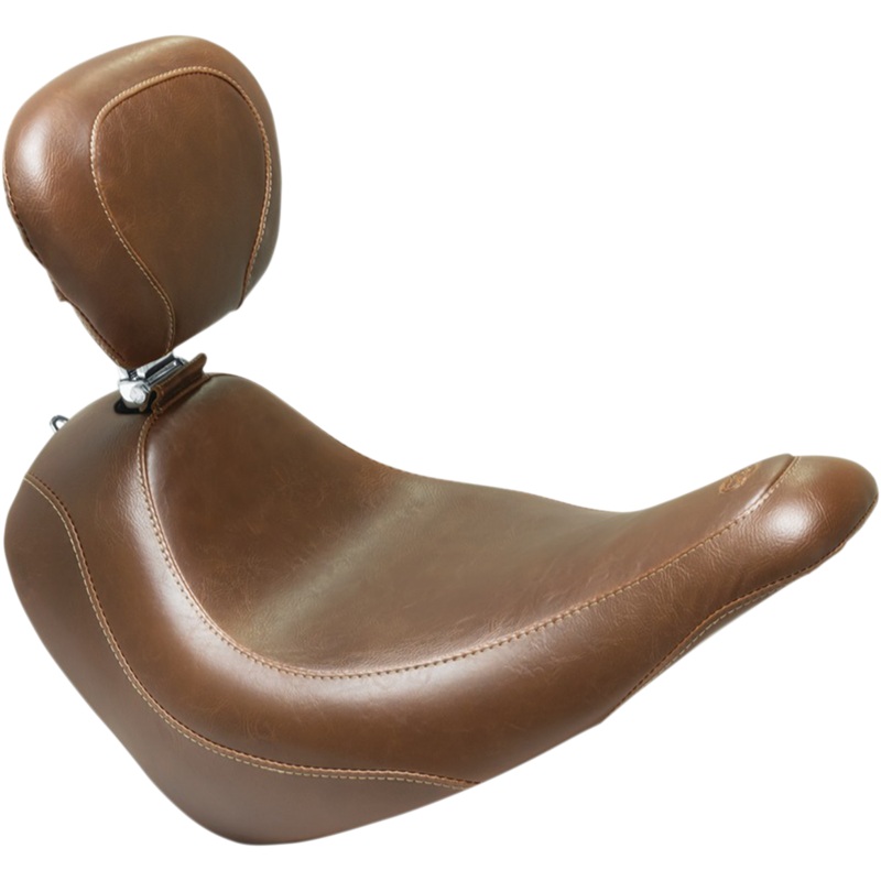 MUSTANG Wide Tripper Seat – Driver’s Backrest – Brown 83037