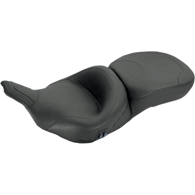 MUSTANG Heated Touring Seat – Plain – FL ’97-’07 76653