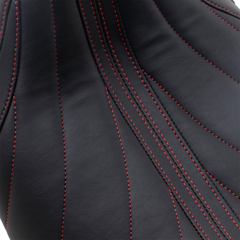 MUSTANG Revere Solo Seat – Gravity – Red Stitched 75059AB