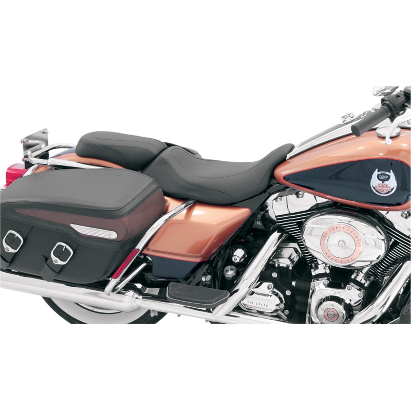 MUSTANG Seat – Tripper* Solo – without Backrest – Stitched – Black – FL 76026