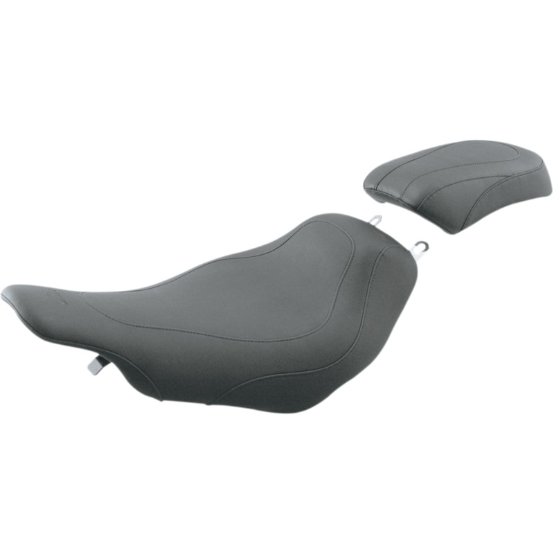 MUSTANG Seat – Tripper* Solo – without Backrest – Stitched – Black – FLT 76457