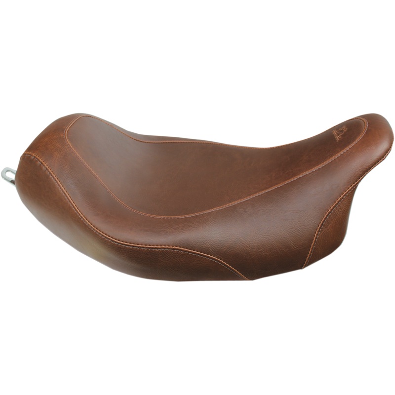 MUSTANG Seat – Wide Tripper* Solo – without Backrest – Smooth – Brown 76720