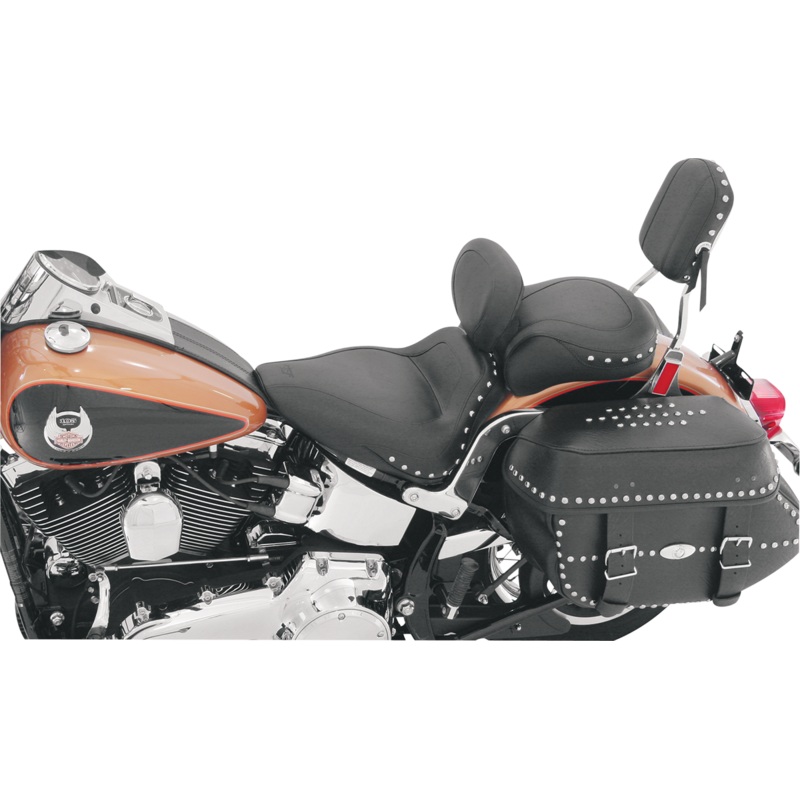 MUSTANG Sport Seat – Studded – Driver’s Backrest – FLST ’05-’15 79489