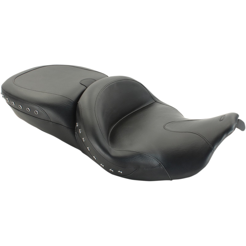 MUSTANG Summit Studded Black Seat – Backrest Receptacle 76862
