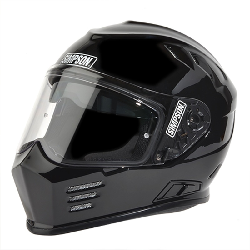 Simpson Ghost Bandit Helmet|X-Small|Small|Medium|Large|X-Large|XX-Large|Black|Flat Black|White Composite|Carbon Fiber