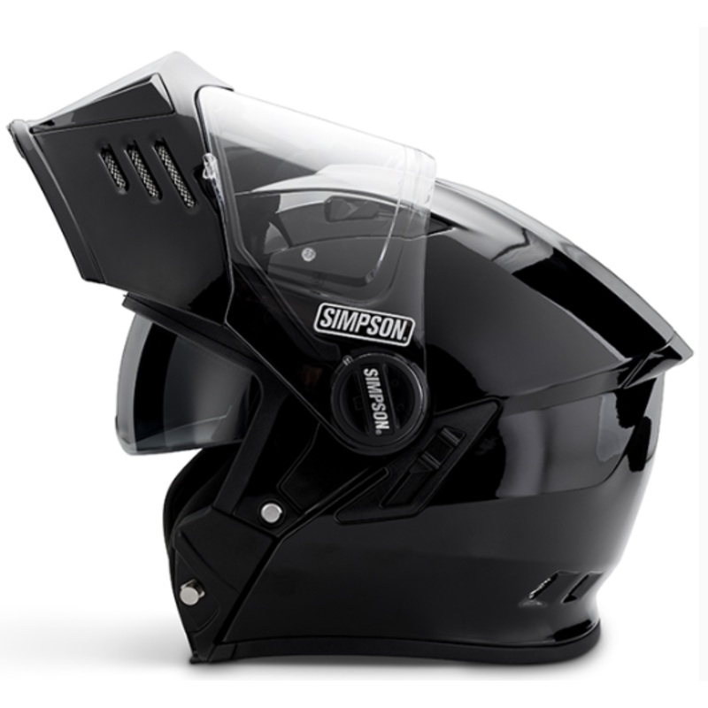 Simpson MOD Bandit Helmet|X-Small|Small|Medium|Large|X-Large|XX-Large|Black|Flat Black|White|Carbon Fiber