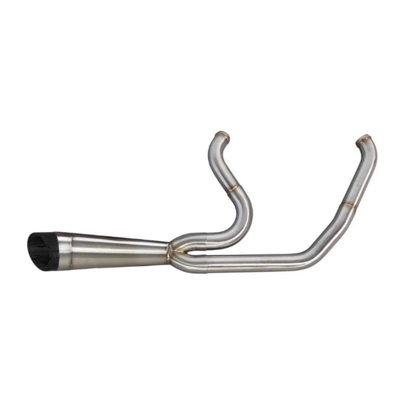 Two Brothers Racing Harley Davidson Touring 2017-Present Milwaukee Eight Turnout Shorty 2-1 Stainless Full System