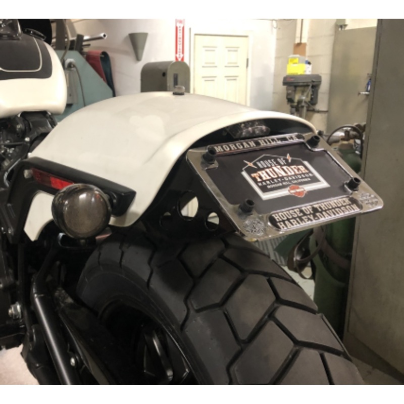 Bung King 2018 Fat Bob License Plate Relocation Kit