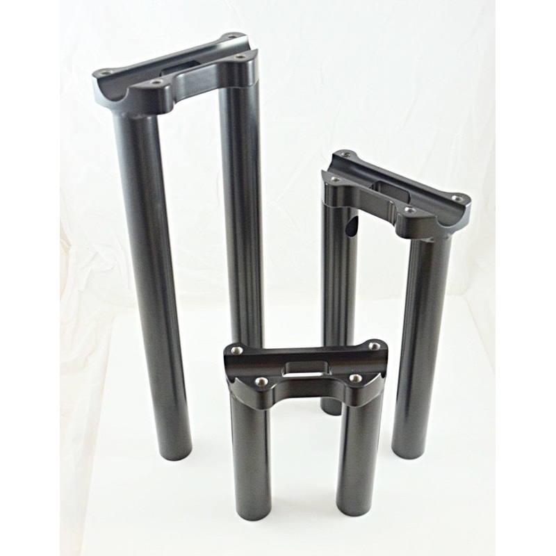 Bung King One Piece Lower Handlebar Riser 8 with internal wiring holes