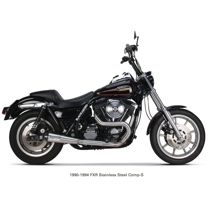 Comp-S 2-in-1 FXR Exhaust|Brushed