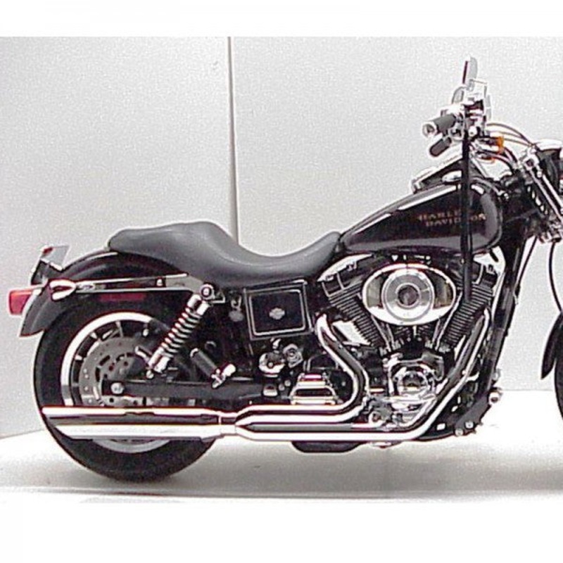 D&D 1995-2005 Harley Dyna Fat Cat 2:1 Full Exhaust System