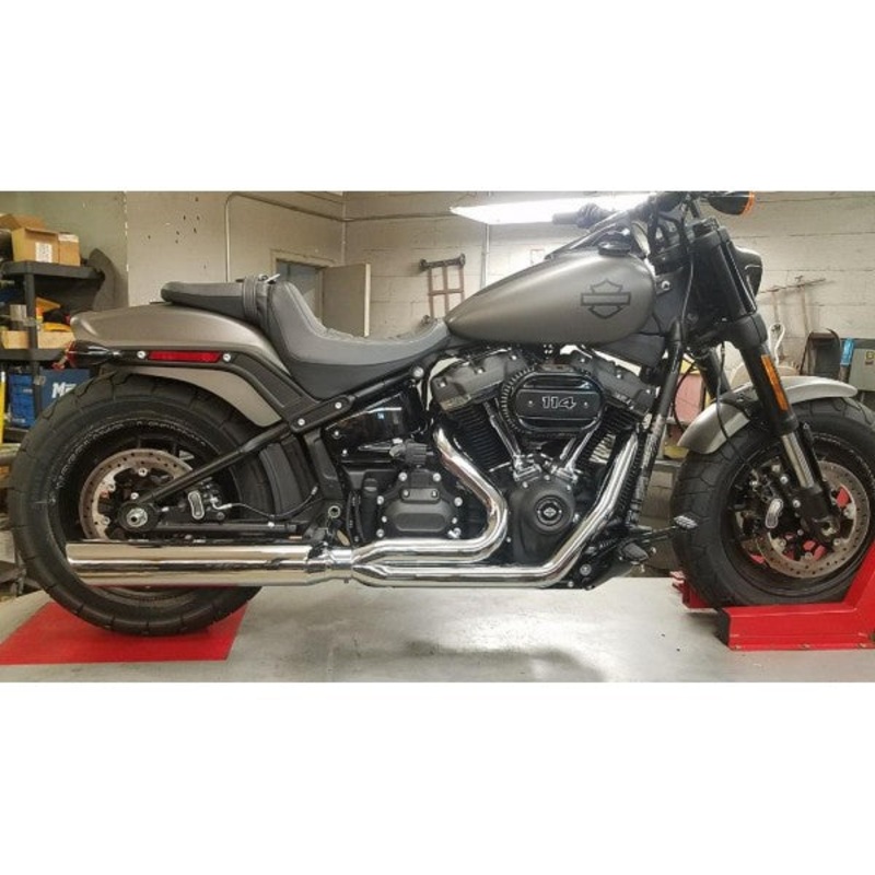 D&D 2018-2013 2:1 Softail M8 Fat Cat Straight Back