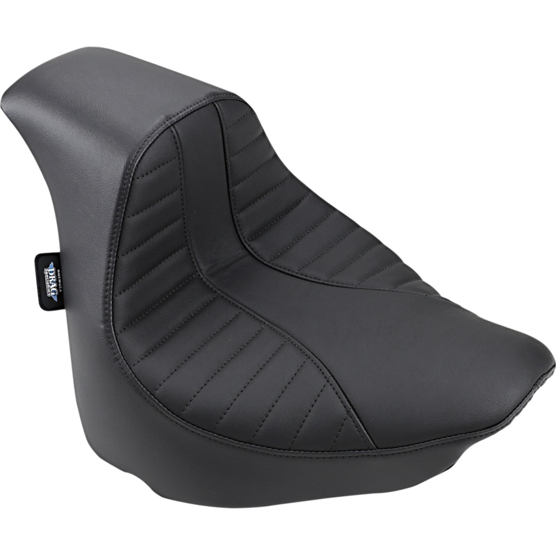 DRAG SPECIALTIES SEATS EZ-Solo Seat – Scorpion Stitch – Vinyl – FXFB ’18+ EZ-On Mount Solo Seat