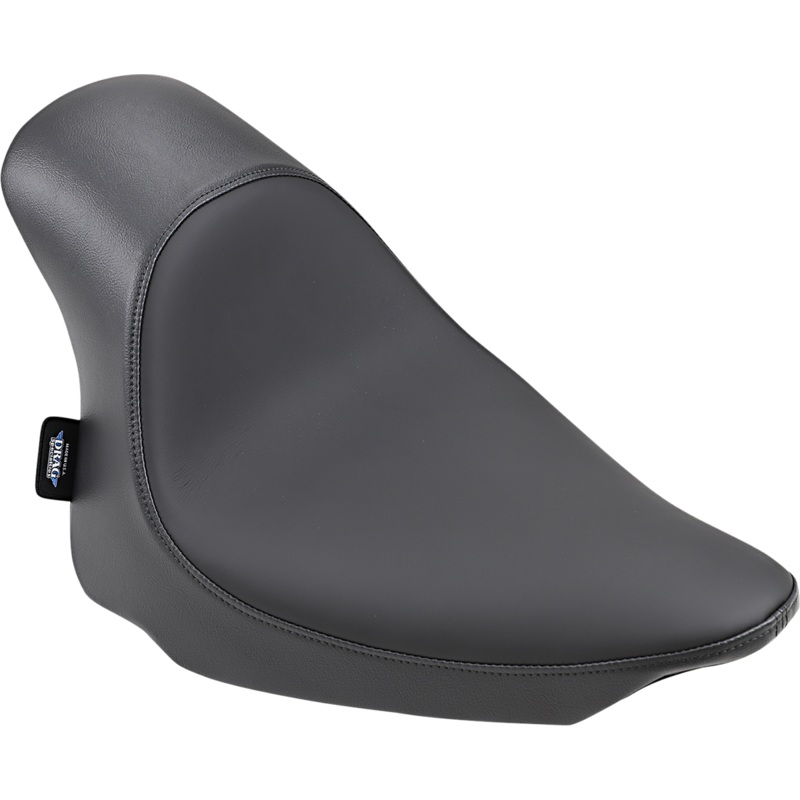 DRAG SPECIALTIES SEATS EZ-Solo Seat – Smooth – Solar-Reflective Leather – ’07-’17 FLST EZ-On Mount Solo Seat