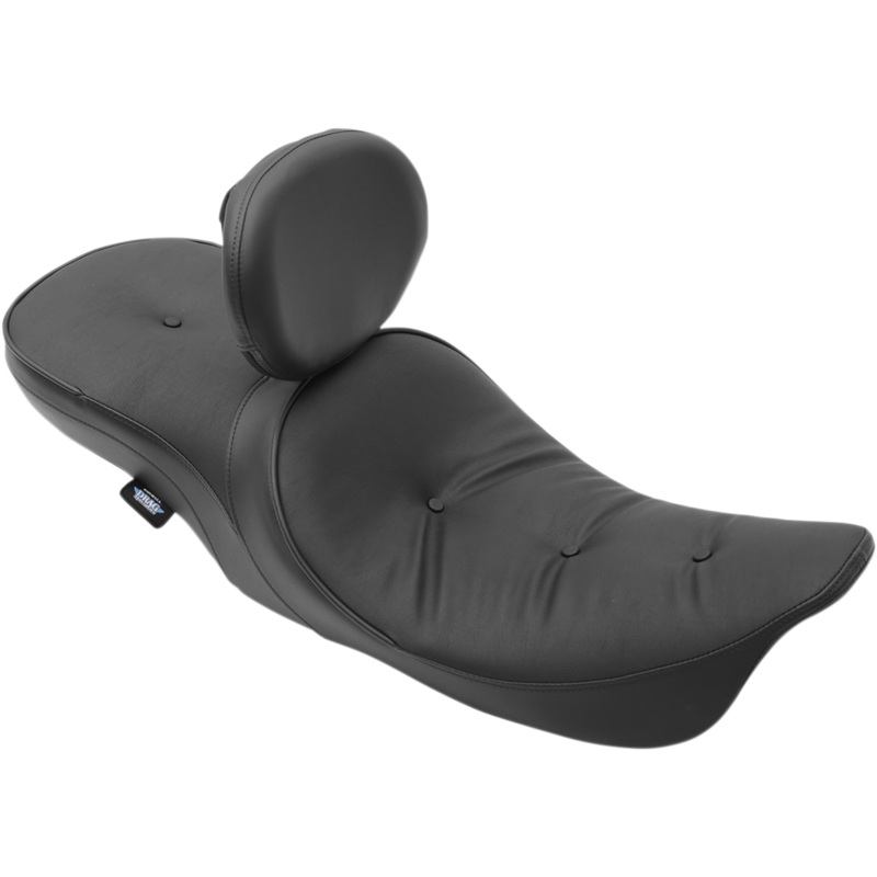 DRAG SPECIALTIES SEATS Low Touring Seat – Pillow – Driver’s Backrest Low Profile Tour Seat