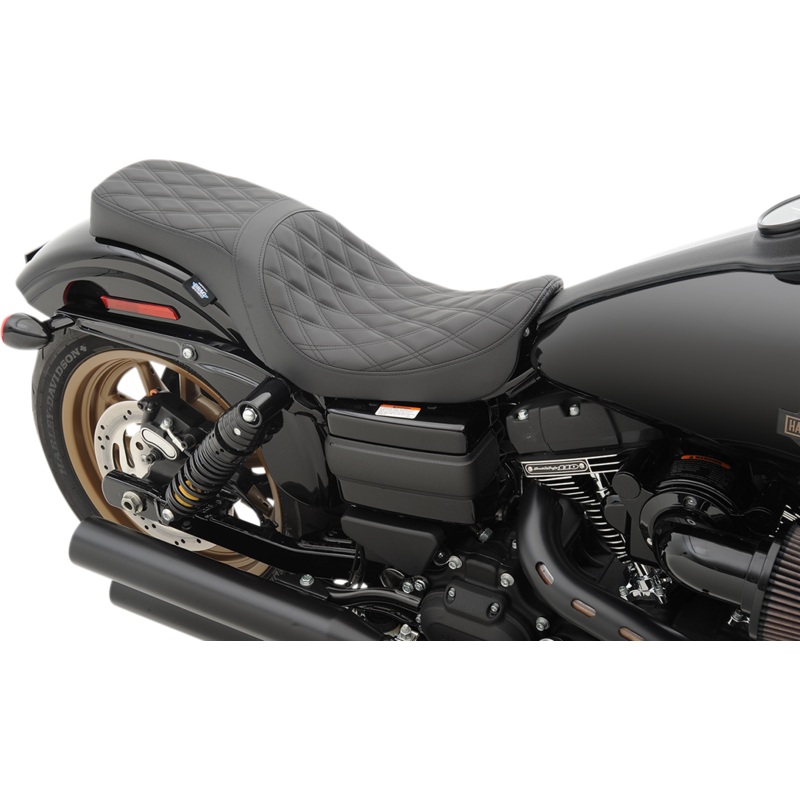 DRAG SPECIALTIES SEATS Predator 2-Up Seat – Diamond Predator 2-Up Seat
