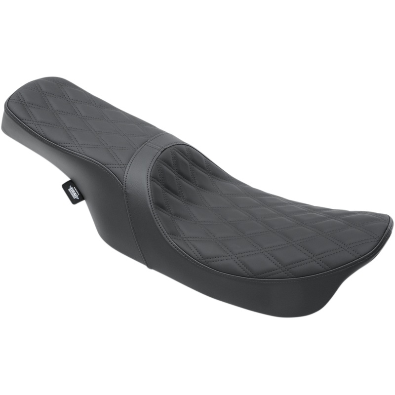 DRAG SPECIALTIES SEATS Predator 2-Up Seat – Double Diamond – Black – FL Predator 2-Up Seat