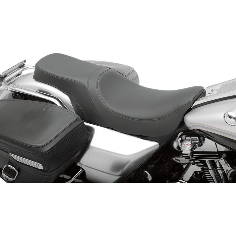 DRAG SPECIALTIES SEATS Predator 2-Up Seat – Smooth – ’97-’07 FL Predator 2-Up Seat