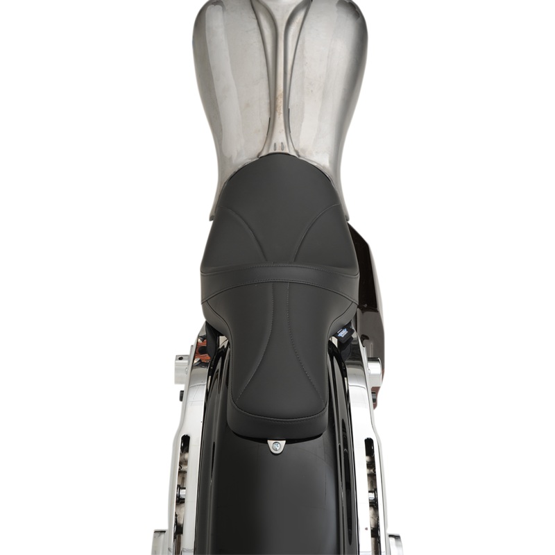 DRAG SPECIALTIES SEATS Predator Seat – Mild Stitched – Yaffe Gas Tank Predator 2-Up Seat