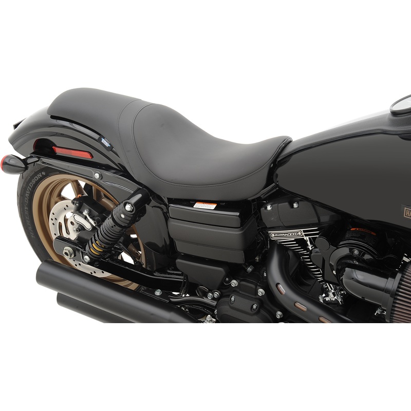 DRAG SPECIALTIES SEATS Predator Seat – Smooth – Dyna ’06-’17 Predator 2-Up Seat