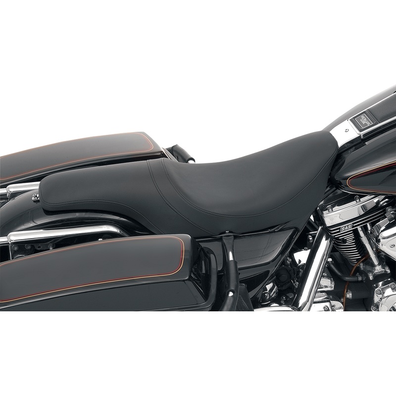DRAG SPECIALTIES SEATS Predator Seat – Smooth – FLT/HR Predator 2-Up Seat