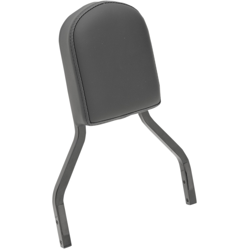 DRAG SPECIALTIES SEATS Short Sissy Bad Pad – Solar Reflective Leather Leather Sissy Bar Pad