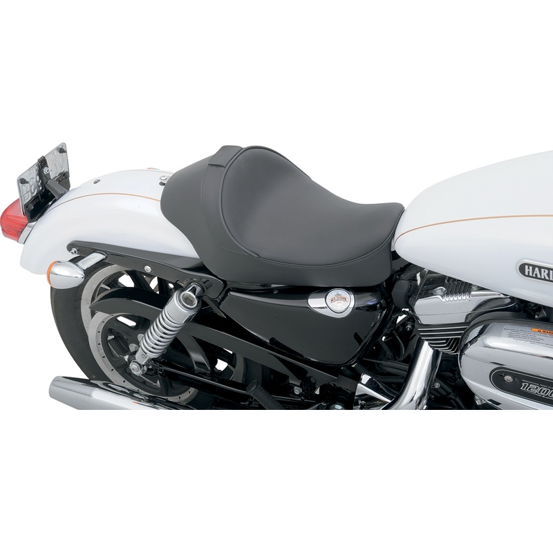 DRAG SPECIALTIES SEATS Solo Seat – Driver Backrest – XL ’04+ Backrest Compatible Solo Seat  Smooth