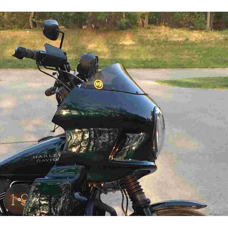 JD CUSTOMS FXRT REPRODUCTION OPEN BACK FAIRING KITS FOR DYNA’S – UNPAINTED