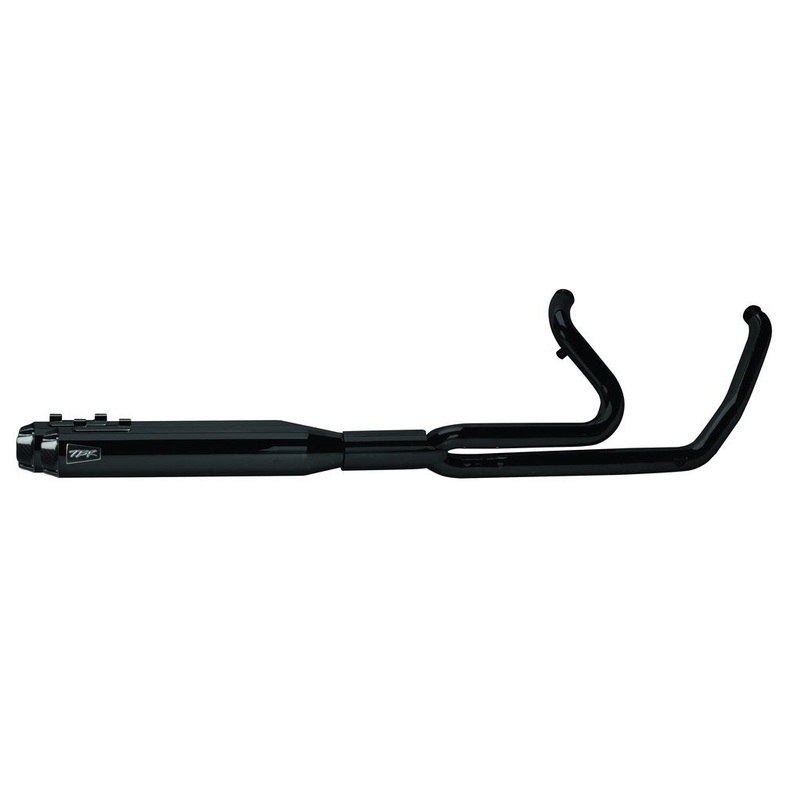 Two Brothers Racing (2017-20) Touring 2-1 Ghost Full System – Black w/ Carbon Fiber Endcap and Ghost Pipe