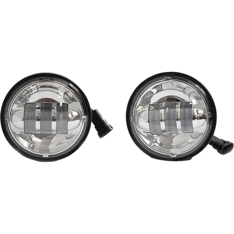 4.5 LED PASSING LAMPS CHROME HIGH DEFINITION