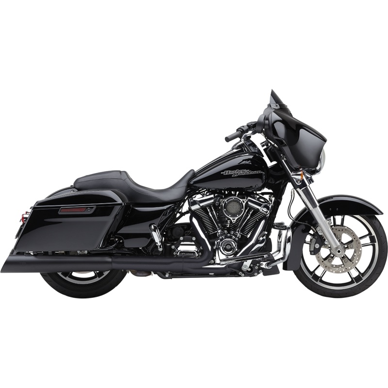 COBRA 4-1/2 NH Series Mufflers – Black 6289RB