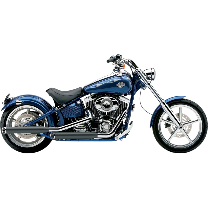 COBRA Black Slashcut Mufflers 6003B
