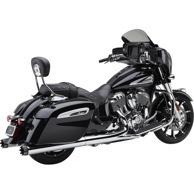 COBRA Dual Cut Slip-On Mufflers – Chrome 5206