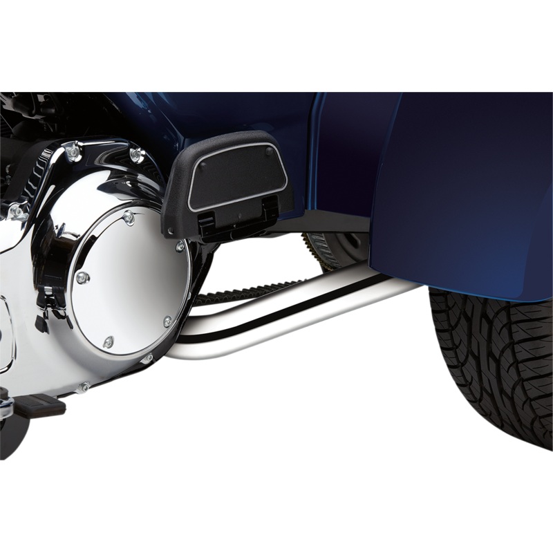 COBRA Powerport Dual Headpipes – Chrome 6254