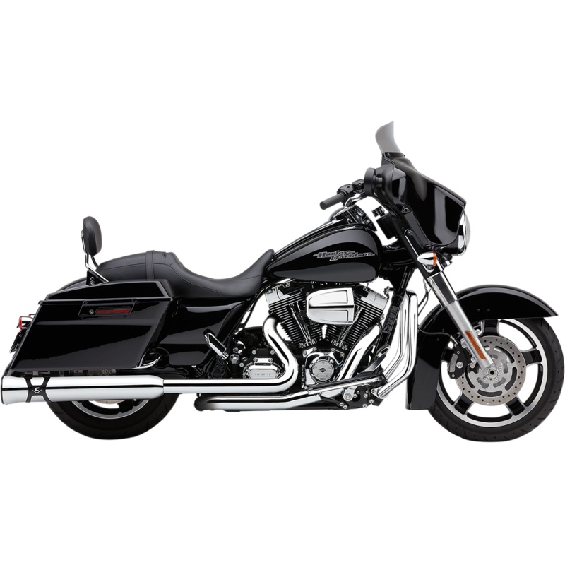 COBRA Race Pro Mufflers for ’95-’16 Bagger – Chrome 6218