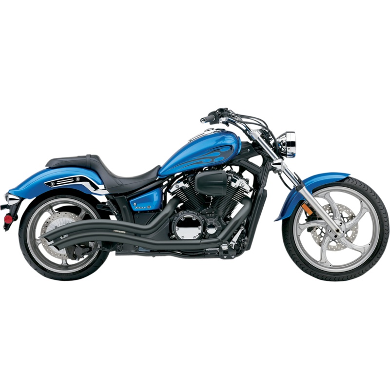 COBRA Speedster Swept Exhaust – Black – Stryker 1300 2230B