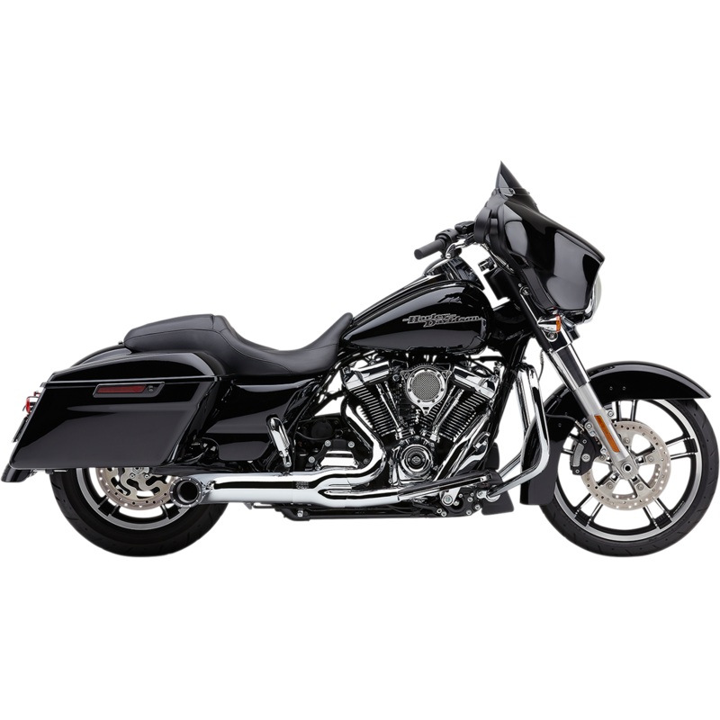 COBRA Turn Out 2-into-1 Exhaust System – Chrome 6271-1