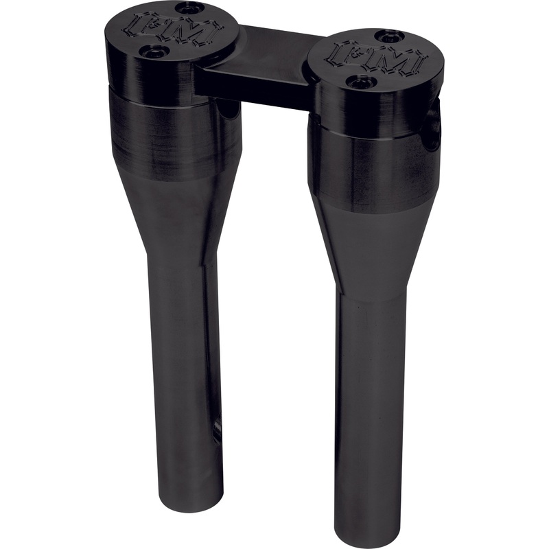 MOTO BAR RISER 9 BLACK|Black|9 in.