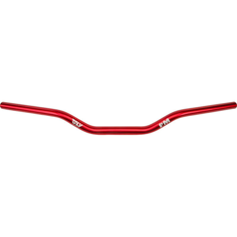 MOTO STYLE HANDLEBAR RED W/1 ENDS